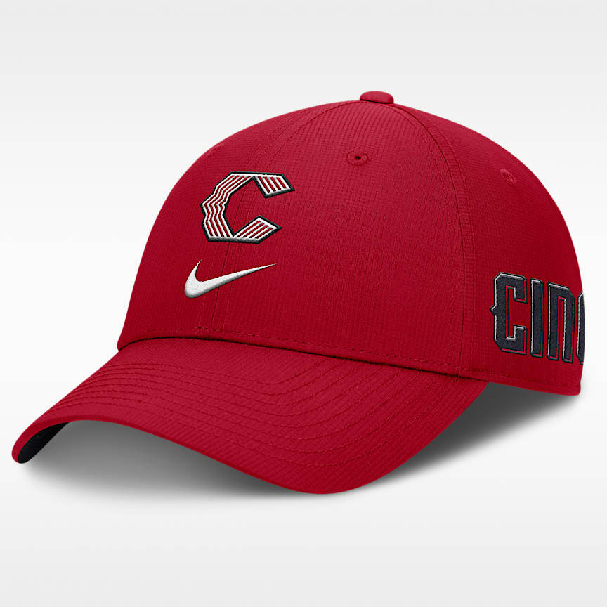 Cincinnati Reds Club Men's Nike Dri-FIT MLB Adjustable Hat. Nike.com